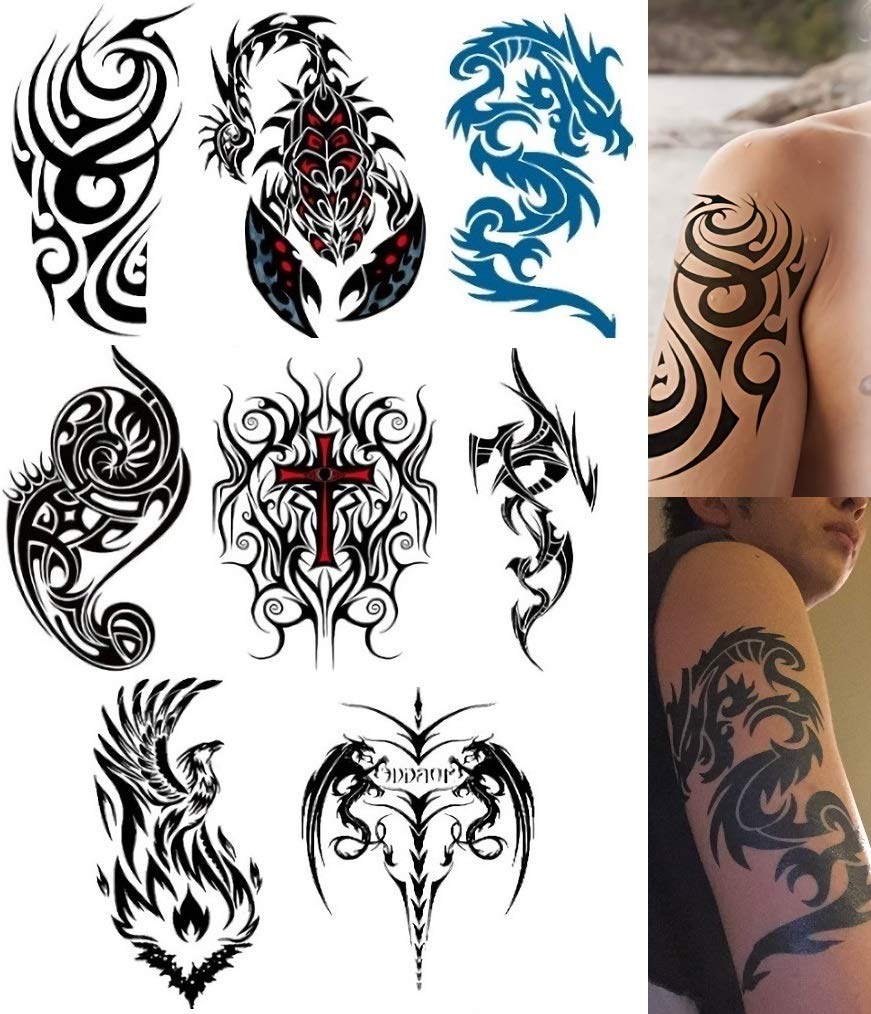 Amazon.co.jp: tuzuru タトゥーシール ステッカー 防水 サソリ